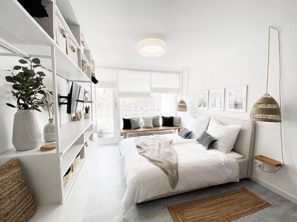 Seaside Rooms - Zentrales Design-Apartment Mit Balkon & Parkplatz - 2 Minuten Zum Strand Тимендорфер Странд Екстериор снимка
